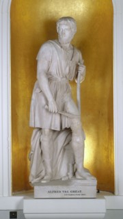 Alfred the Great in the Neatherd's Cottage, 1863. Artist: Edward Bowring Stephens