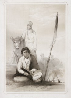 'Fakeer attached to the Suite of the Governor General in Camp', 1844. Artist: Lowes Dickinson