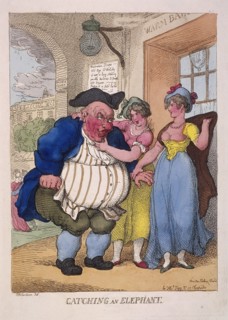 'Catching an elephant', 1812. Artist: Anon