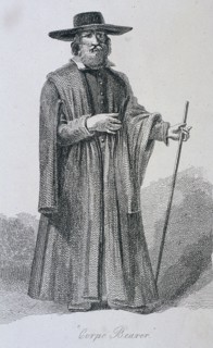 'Corpe Bearer', [sic], c1665, Cries of London, (c1819?). Artist: John Thomas Smith