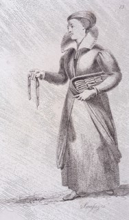 'Sausages', c1660, from Cries of London, (c1819?). Artist: John Thomas Smith