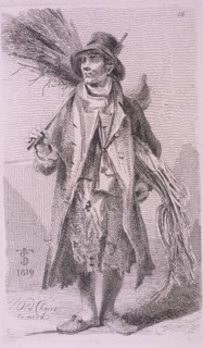 'Old Chairs to mend', Cries of London, 1819. Artist: John Thomas Smith