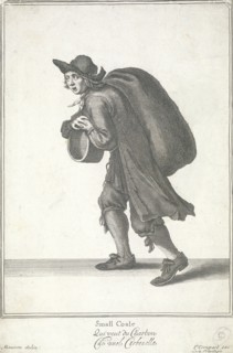 'Small Coale', Cries of London, (c1688?). Artist: Pierce Tempest