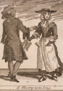 'A Merry new Song', Cries of London, (c1688?). Artist: Anon