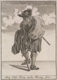 'Any Old Iron take Mony for', Cries of London, (c1688?). Artist: Anon