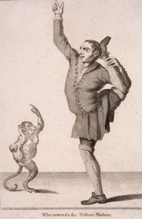 'Who rewards the Posture Masters', Cries of London, (c1688?). Artist: Anon
