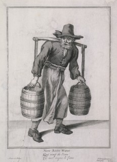 'New River Water', Cries of London, (c1688?). Artist: Anon