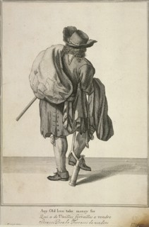 'Any Old Iron take money for', Cries of London, (c1688?). Artist: Anon