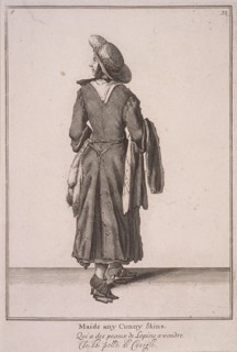 'Maids any cunny skins', Cries of London, (1688?). Artist: Anon