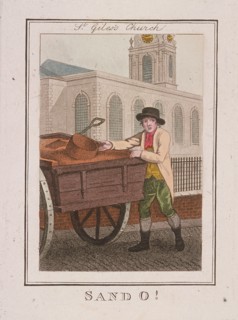 'Sand O!', Cries of London, 1804. Artist: Anon