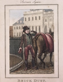 'Brick Dust', Cries of London, 1804. Artist: Anon