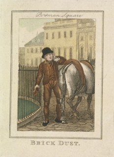 'Brick Dust', Cries of London, 1804. Artist: Anon