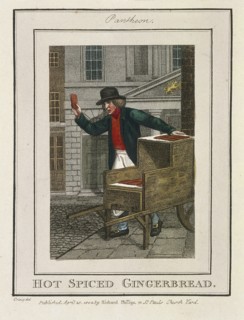 'Hot Spiced Gingerbread', Cries of London, 1804. Artist: Anon