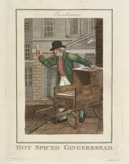 'Hot Spiced Gingerbread', Cries of London, 1804. Artist: Anon