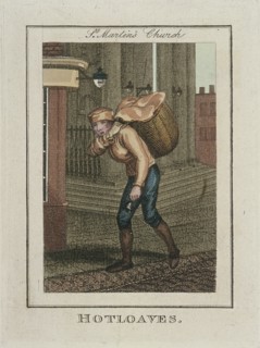 'Hotloaves', Cries of London, 1804. Artist: Anon