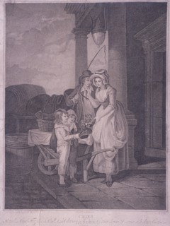 'Round & Sound Fivepence a Pound Duke Cherries', Cries of London, 1795. Artist: Antoine Cardon