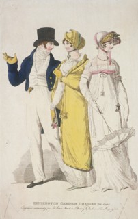 Kensington Garden dresses for June, c1810. Artist: W Read