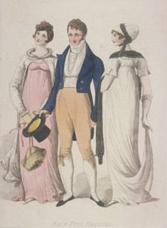 Half full dresses, c1810. Artist: W Read