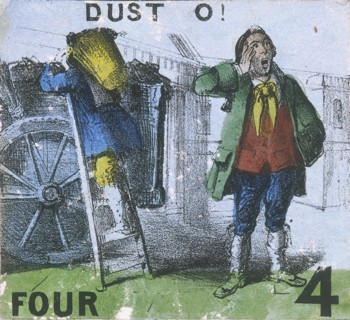 'Dust O!', Cries of London, c1840. Artist: TH Jones