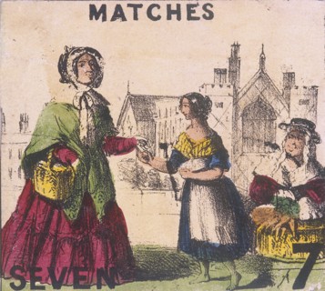 'Matches', Cries of London, c1840. Artist: TH Jones