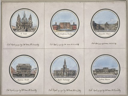 General views of London, 1792. Artist: Anon