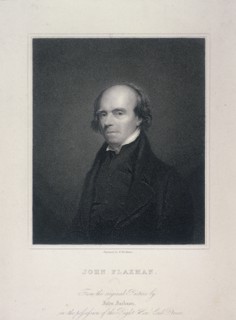 Portrait of John Flaxman, c1800. Artist: Richard Woodman