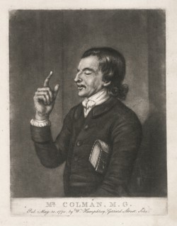 Mr Colman, a Methodist preacher, 1775. Artist: Anon