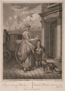 'Do you want any Matches?', Cries of London, c1794. Artist: Vogel