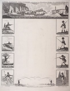 Loyal London Volunteers, 1804. Artist: Anon