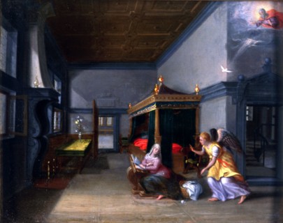 'The Annunciation'. Artist: Anon