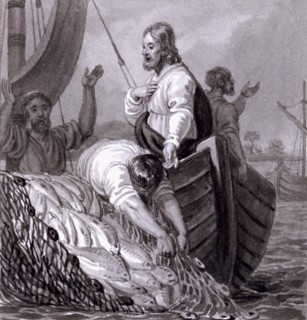 'The Miraculous Draught of Fishes', c1810-c1844. Artist: Henry Corbould