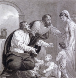 Christ and the children', c1810-c1844. Artist: Henry Corbould
