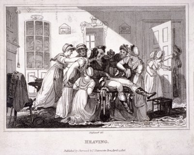 'Heaving', 1816. Artist: Anon