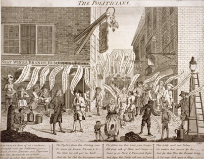 'The politicians', 1763. Artist: Anon