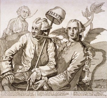 Kaw Jack have Canada or to the Tower ...', 1763. Artist: Anon