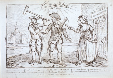 'Mars and Venus...', Chelsea, Kensington, London, 1784. Artist: Samuel Collings