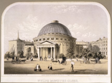 Wyld's Monster Globe', c1851. Artist: Robert S Groom