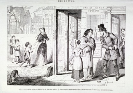 'The Bottle', 1847. Artist: George Cruikshank