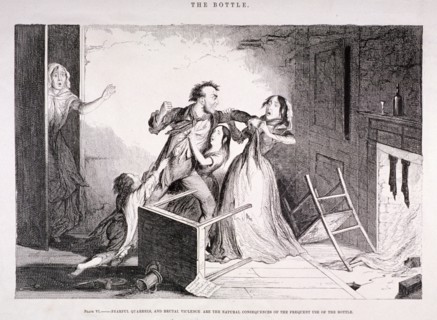 'The Bottle', 1847. Artist: George Cruikshank