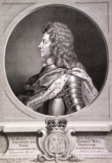George I, King of Great Britain, c1700. Artist: J Chereau