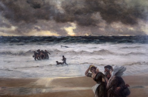 'Cardigan Bay', Wales, c1858-c1902. Artist: Philip Richard Morris