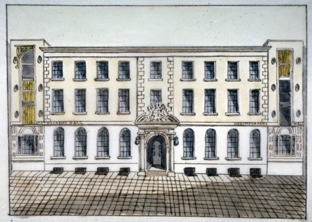 Apothecaries' Hall, City of London, 1800. Artist: Anon