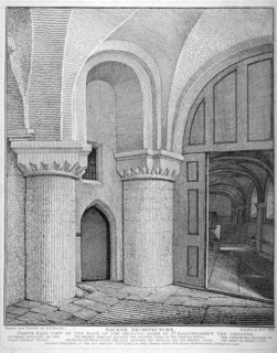 Interior view of the Church of St Bartholomew-the-Great, Smithfield, City of London, 1811. Artist: John Thomas Smith