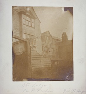 Sir Paul Pindar's House, Bishopsgate, City of London, 1860. Artist: Thomas Hugo