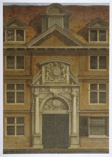 Blackwell Hall, City of London, 1819. Artist: Robert Blemmell Schnebbelie