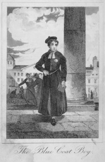 Pupil of Christ's Hospital, City of London, 1829. Artist: Anon