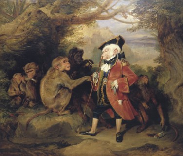 'The Travelled Monkey', 1827. Artist: Edwin Henry Landseer