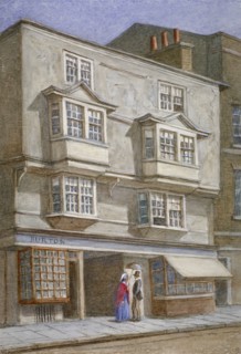 Coleman Street, City of London, 1868. Artist: JT Wilson