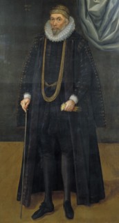 'Sir John Garrard, Lord Mayor in 1601', 1618. Artist: Daniel Mytens