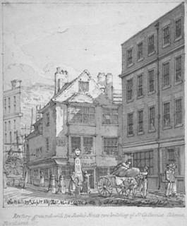 St Katherine Coleman Rectory, Fenchurch Street, City of London, 1817. Artist: Robert Blemmell Schnebbelie